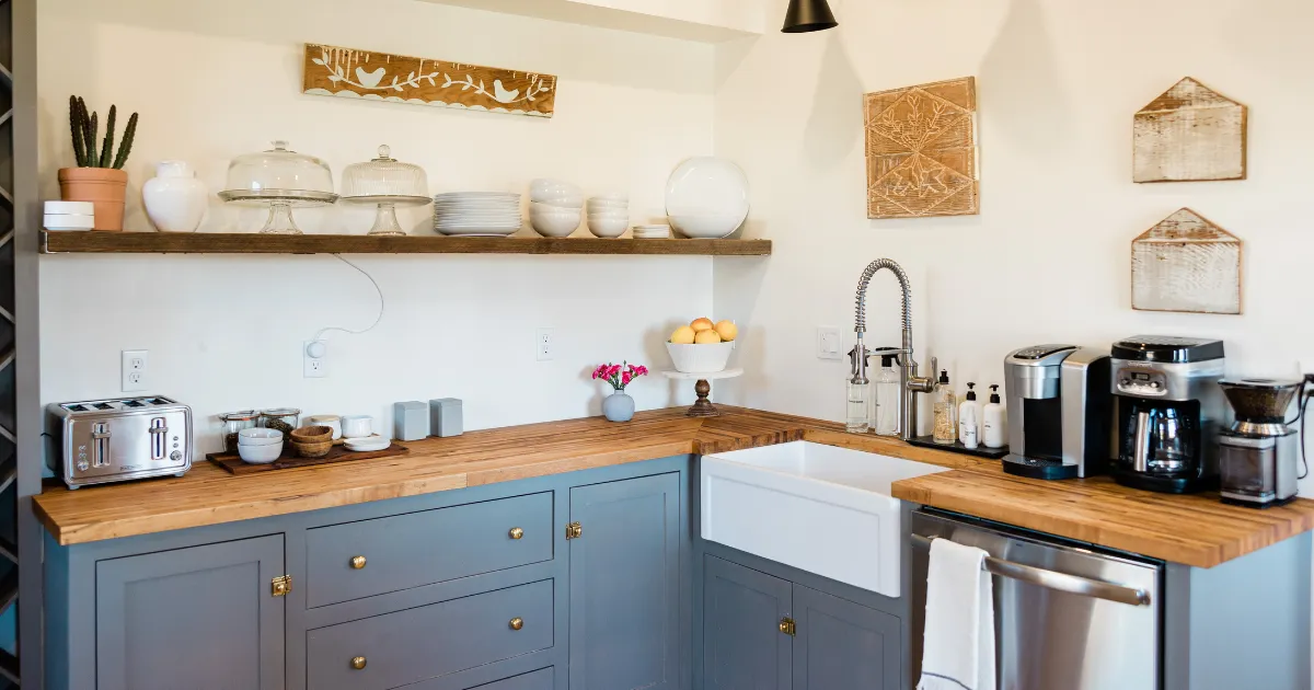 functionality of kitchen.