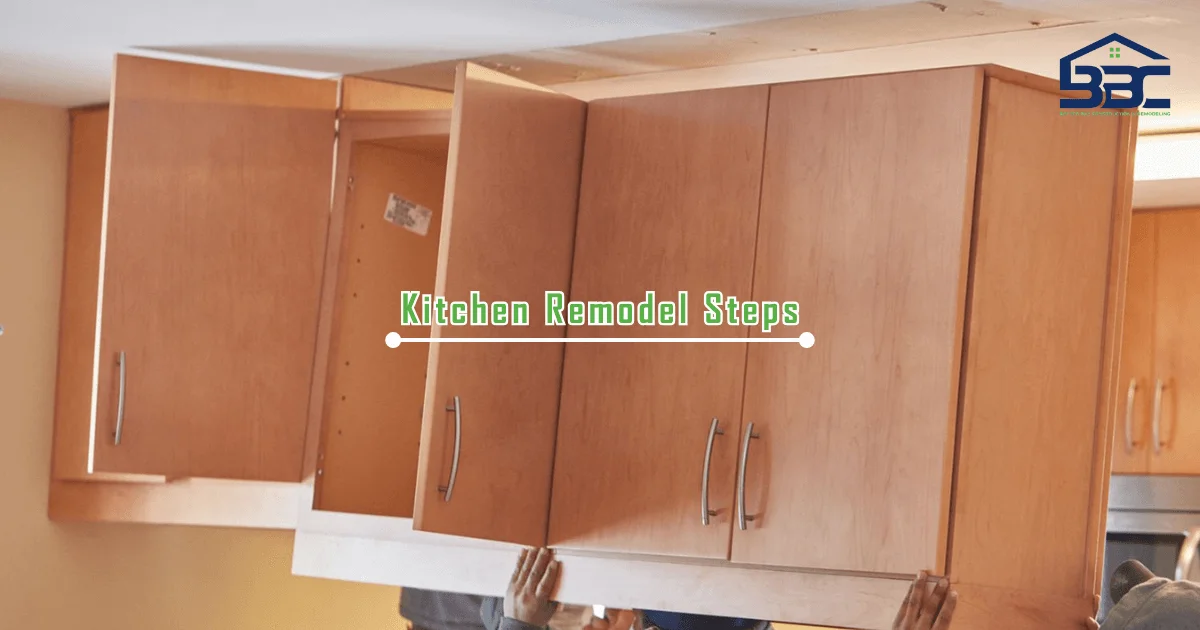 Kitchen Remodel Steps