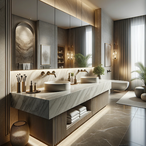 Modern bathrooms