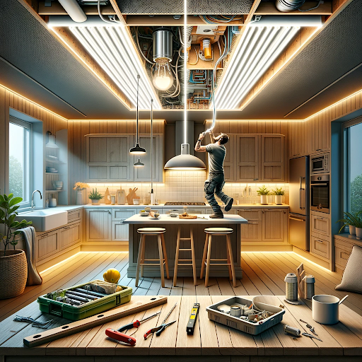 SI Construction & Remodeling | Switching Out Kitchen Fluorescent Lighting: A Guide to Modern Illumination